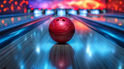 vector cinematic background bowling theme