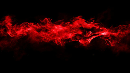 Fototapeta premium abstract red smoke flame