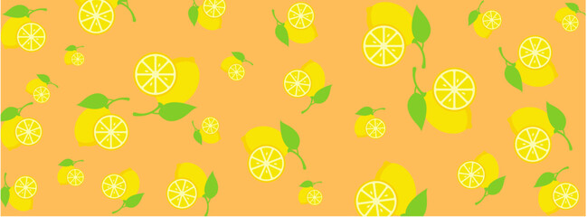 Minimalist Lemon-Themed Seamless Design for Modern Projects

