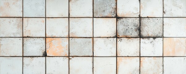 Weathered tile patterns on urban walls city streets abstract photography urban environment close-up view urban decay concept