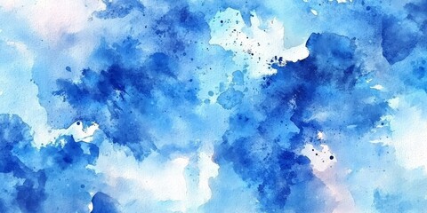 Perfect for artistic projects requiring a splash of blue and white.