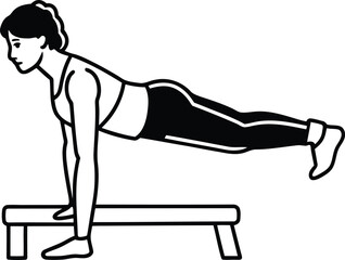 One Legged Reverse Plank Bridge exercise silhouette vector art, One Legged Reverse Plank Bridge exercise line art vector, One Legged Reverse Plank Bridge exercise vector design