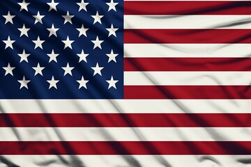 Naklejka premium American flag, Usa flag template