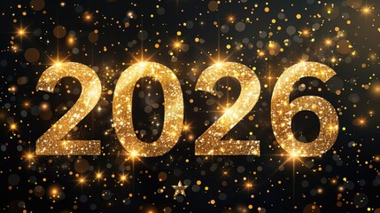 Upcoming New Year celebration highlights with sparkling 2026 in the background