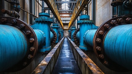 Industrial Water Treatment Facility.