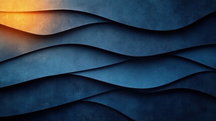 Minimalist Shapes on blue Background for Design, Banner Template, Minimalist Abstract Wallpaper with Copy Space, Simple Geometric Modern Wallpaper for Text Placement and Creative Use