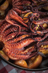 Octopus "peka" is a traditional Dalmatian dish