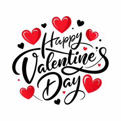 Happy Valentine's Day Vector Illustration