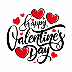 Happy Valentine's Day Vector Illustration