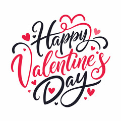 Happy Valentine's Day Vector Illustration