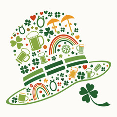 Happy St. Patrick Day Vector Illustration