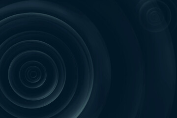 wavy water drop effect background illustration with blue background in the dark