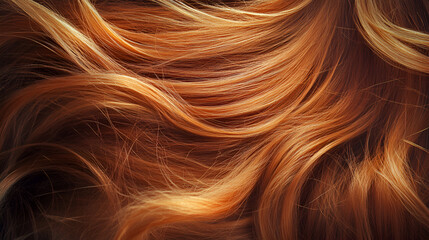 Naklejka premium Brown hair texture