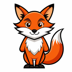 red fox cartoon