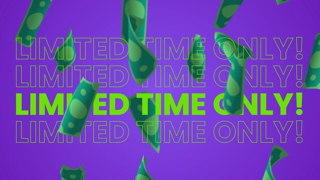 Falling Bank Notes Money Promotion