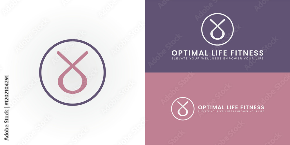 Poster the dynamic logo design features the initials ol elegantly intertwined, creating a unique striking s