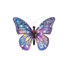 Cosmic Butterfly: A mesmerizing butterfly with iridescent wings that resemble a swirling nebula. Its captivating beauty is a symbol of transformation, hope.