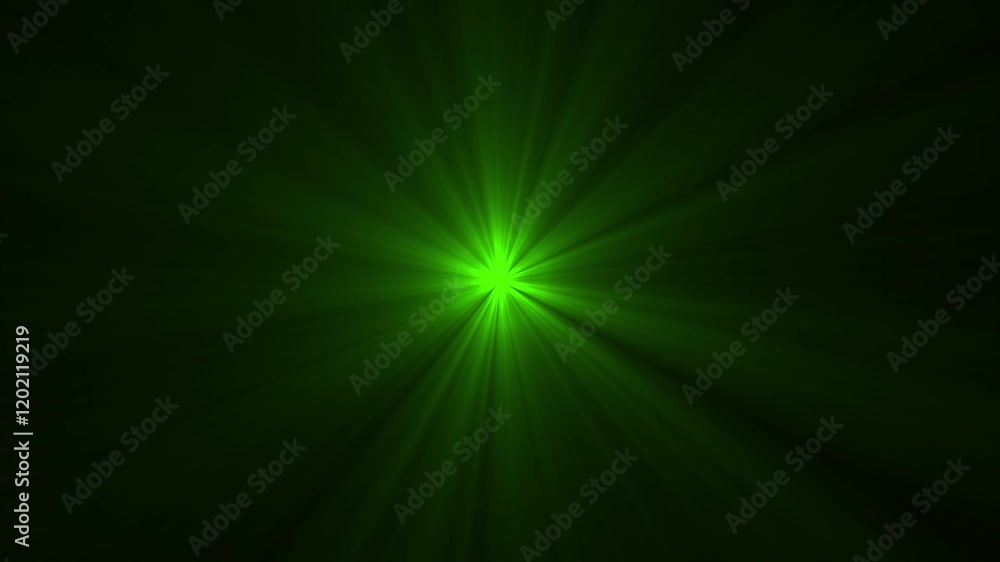 Aufkleber minimalistic background with rays of light, the light rays from above on black background looped ani