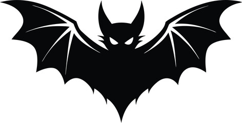 Halloween bat silhouette