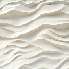 Obraz premium Abstract cream wave pattern. Elegant, flowing texture. Perfect for background or design element.