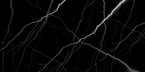 Thunder Stock Image In Black Background. Massive lightning bolt with branches isolated on black background.
