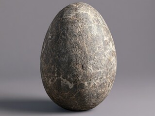 Stone Egg on Table