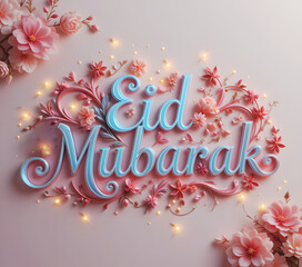 Eid Mubarak, Happy Eid, Islamic illustration design image for Eid al fitr and Eid al-Adha, Islamic celebration and festival.