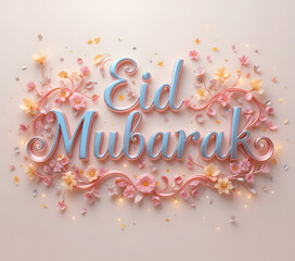 Eid Mubarak, Happy Eid, Islamic illustration design image for Eid al fitr and Eid al-Adha, Islamic celebration and festival.