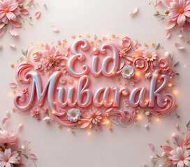 Eid Mubarak, Happy Eid, Islamic illustration design image for Eid al fitr and Eid al-Adha, Islamic celebration and festival.