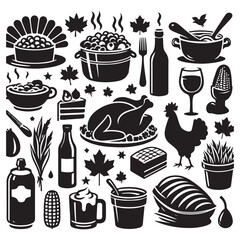 thanksgiving silhouette