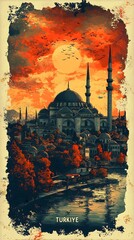 Sunset Over Istanbul