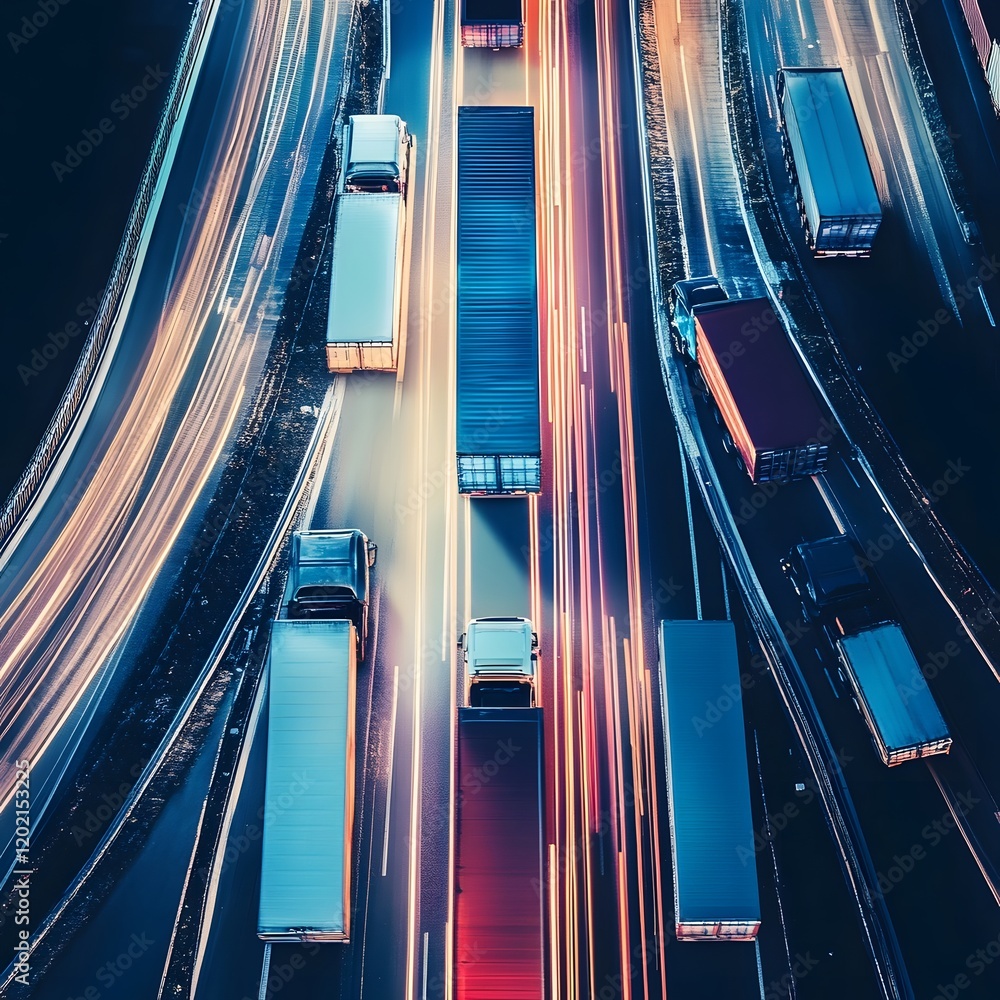 Poster harnessing the power of ai driven transportation solutions to enhance global supply chain efficiency