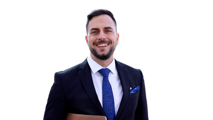 Portrait of a smiling businessman	