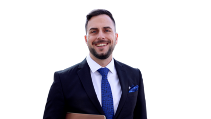 Portrait of a smiling businessman