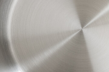 Polished stainless steel surface background