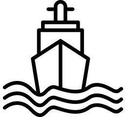 Port Line Icon