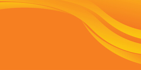 Bright orange-yellow gradient abstract fluid wave background with halftone, modern dynamic wallpaper. Suitable for templates, sales banners, business