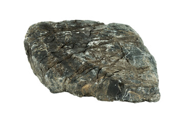 Abstract natural rock isolated element