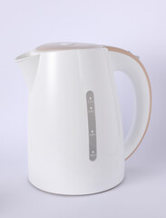 Electric kettle on a white background