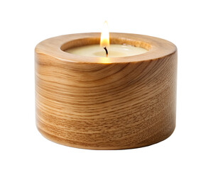candle on a white background