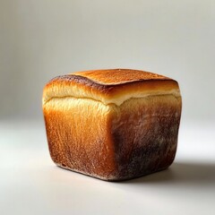  A Perfectly Baked Loaf of Bread Showcasing Its Golden Brown Crust