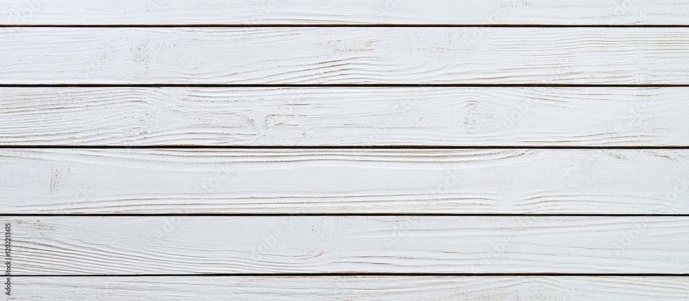 Poster white wooden planks texture background with weathered appearance and copy space for text placement