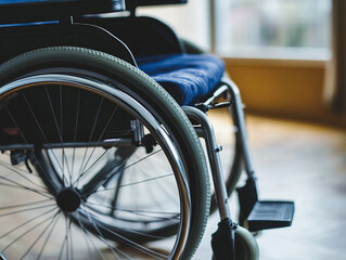 Fototapeta premium Wheelchair in Hospital Setting