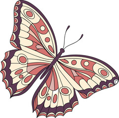  butterfly-mandala coiled-snakes-forming-symmetrical -mandala An intricate mandala with symmetrical patterns, perfect for art, décor, and meditation projects