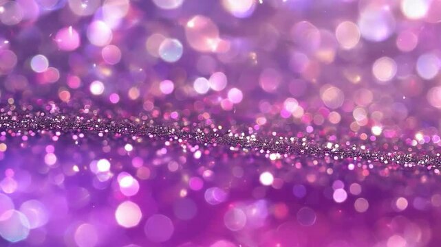 Video with shimmering sequins on a background of blurred lights. Great for creating holiday atmosphere, greeting cards, animations, romantic scenes.

