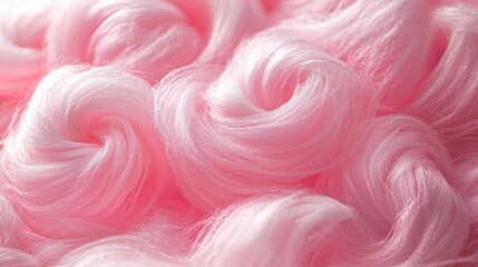 Fototapeta premium Soft pink cotton candy swirl pattern for text placement