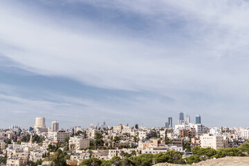View of Amman from the Amman Citadel, Jordan