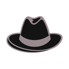 Bold hat vector art 