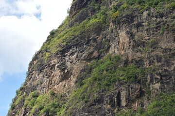 rock in the mountains