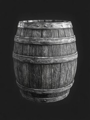 Obraz premium Wooden Barrel